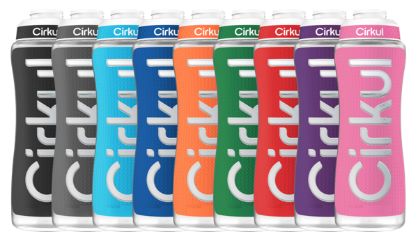 32oz. Grip Squeeze Plastic Bottle & Sport Lid