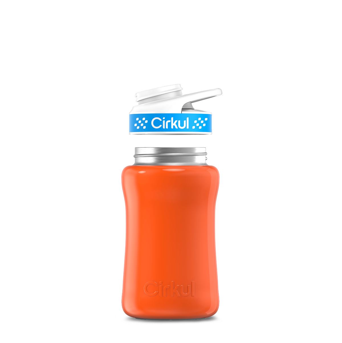 12oz. Stainless Steel Bottle & Comfort Grip Lid