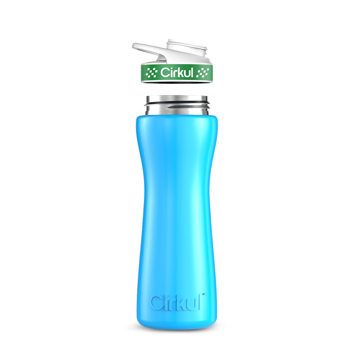 22oz. Stainless Steel Bottle & Comfort Grip Lid