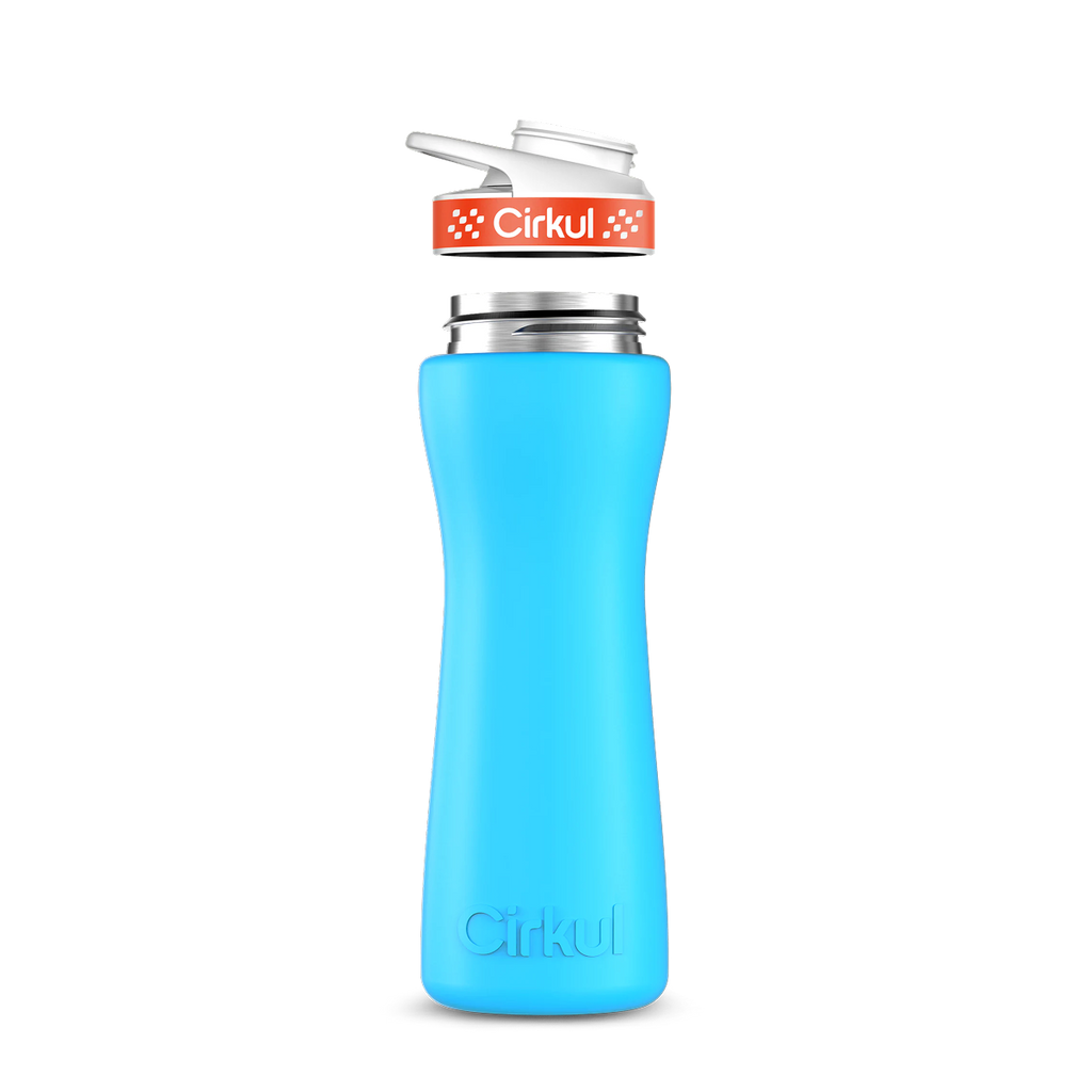 22oz. Stainless Steel Bottle & Comfort Grip Lid