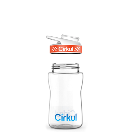 12oz. Plastic Bottle & Comfort Grip Lid