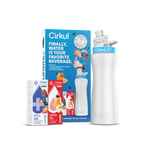 22oz. White Stainless Steel Bottle Starter Kit