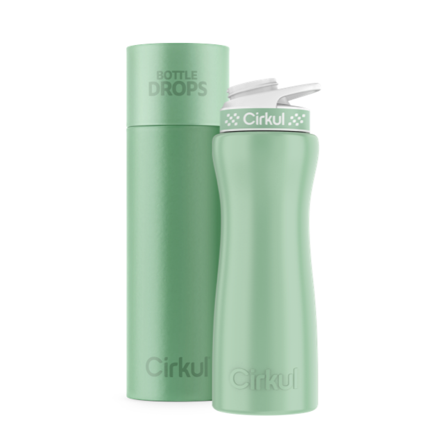 Limited Edition: 22oz. Mint Green Stainless Steel Bottle & Lid